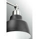 Paradise Beach 4 Light 33 inch Brushed Nickel Bath Vanity Wall Light