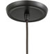 Aboard 1 Light 6 inch Oil Rubbed Bronze Mini Pendant Ceiling Light