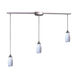 Castle 3 Light 36 inch Satin Nickel Mini Pendant Ceiling Light