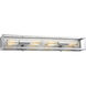 Islands 4 Light 30 inch Stainless Steel Bath Vanity Wall Light, Design Series