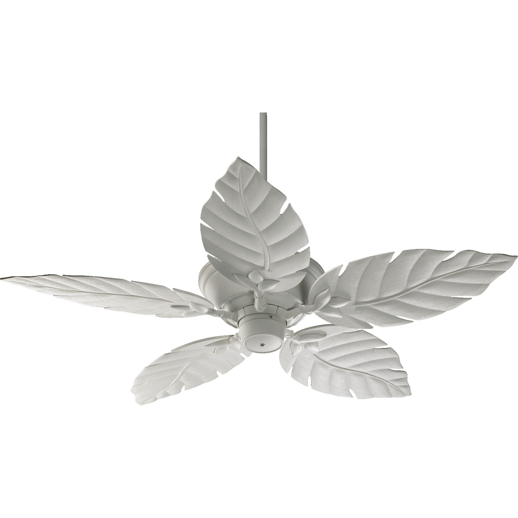 Monaco White Outdoor Ceiling Fan