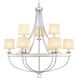 Camps Bay 9 Light 35 inch Galvanized Chandelier Ceiling Light