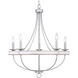 Camps Bay 5 Light 26 inch Galvanized Chandelier Ceiling Light