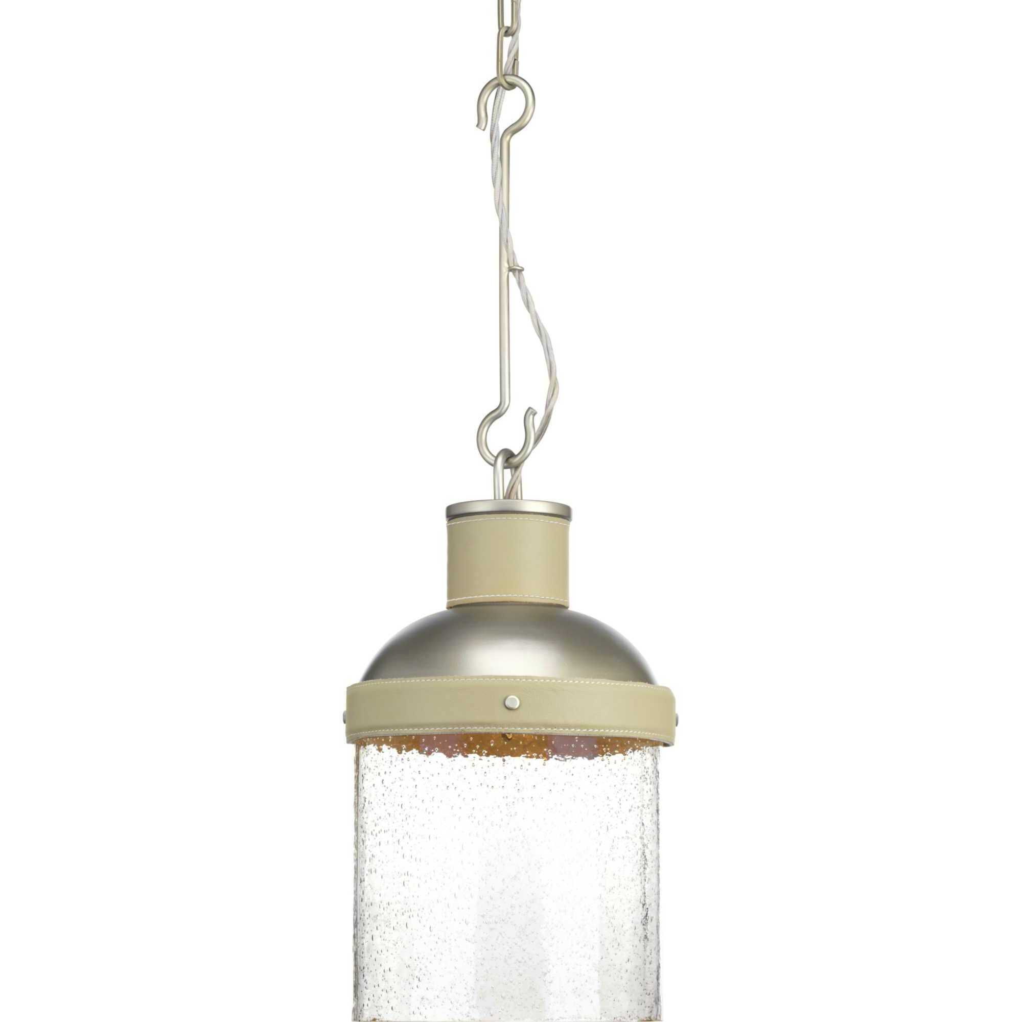 Frenchman Bay 1 Light 9.5 inch Antique Nickel Pendant Ceiling Light, Design Series
