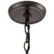 Unimak Bay 1 Light 8 inch Oil Rubbed Bronze Mini Pendant Ceiling Light