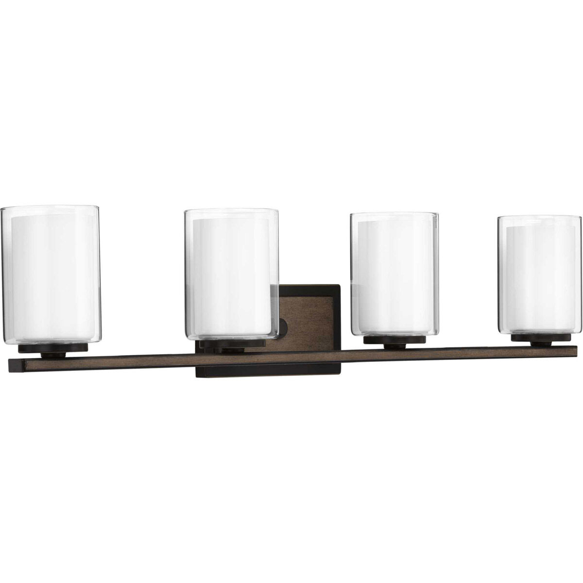 Beaches 4 Light 33.88 inch Antique Bronze Bath Vanity Wall Light