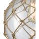 Long Bay 1 Light 10 inch Satin Brass Mini Pendant Ceiling Light