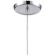 San Carlos Bay 1 Light 5 inch Polished Chrome with Clear Mini Pendant Ceiling Light