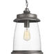 Queenscliff 1 Light 10.88 inch Antique Pewter Outdoor Hanging Lantern