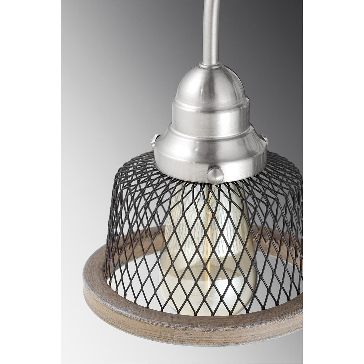 Biarritz 3 Light 20 inch Brushed Nickel Chandelier Ceiling Light