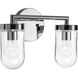 Paia 2 Light 13.5 inch Polished Chrome Bath Vanity Wall Light