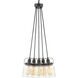 Aft 5 Light 28.63 inch Antique Bronze Chandelier Ceiling Light