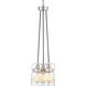 Aft 3 Light 22.63 inch Brushed Nickel Chandelier Ceiling Light
