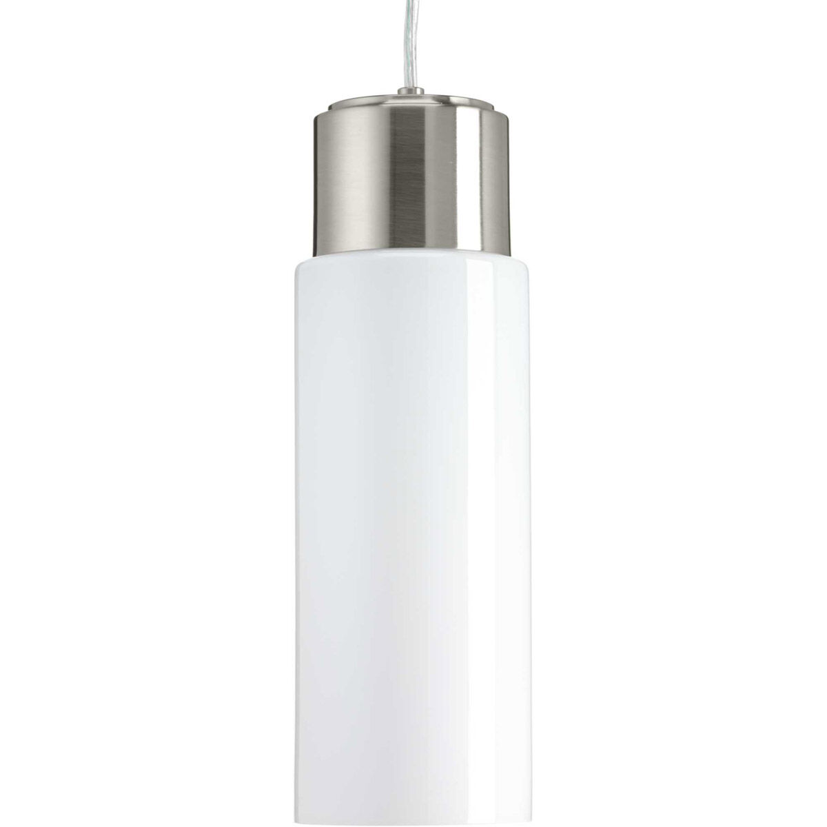 Diamond Head LED 4.38 inch Brushed Nickel Pendant Ceiling Light, Progress LED