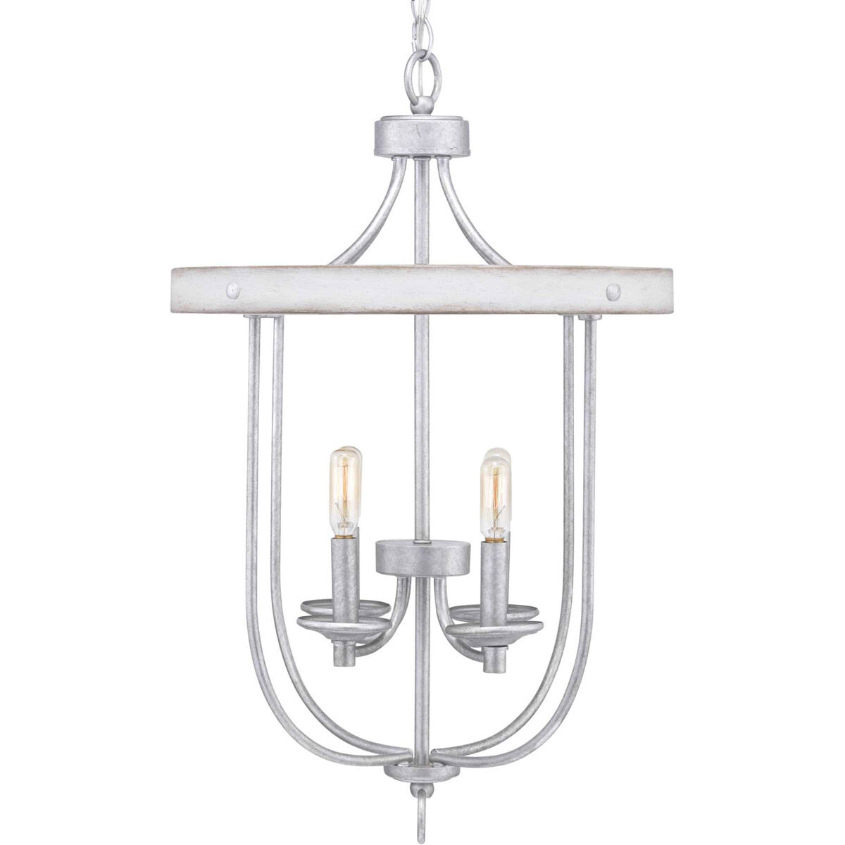 Camps Bay 4 Light 17.13 inch Galvanized Foyer Pendant Ceiling Light