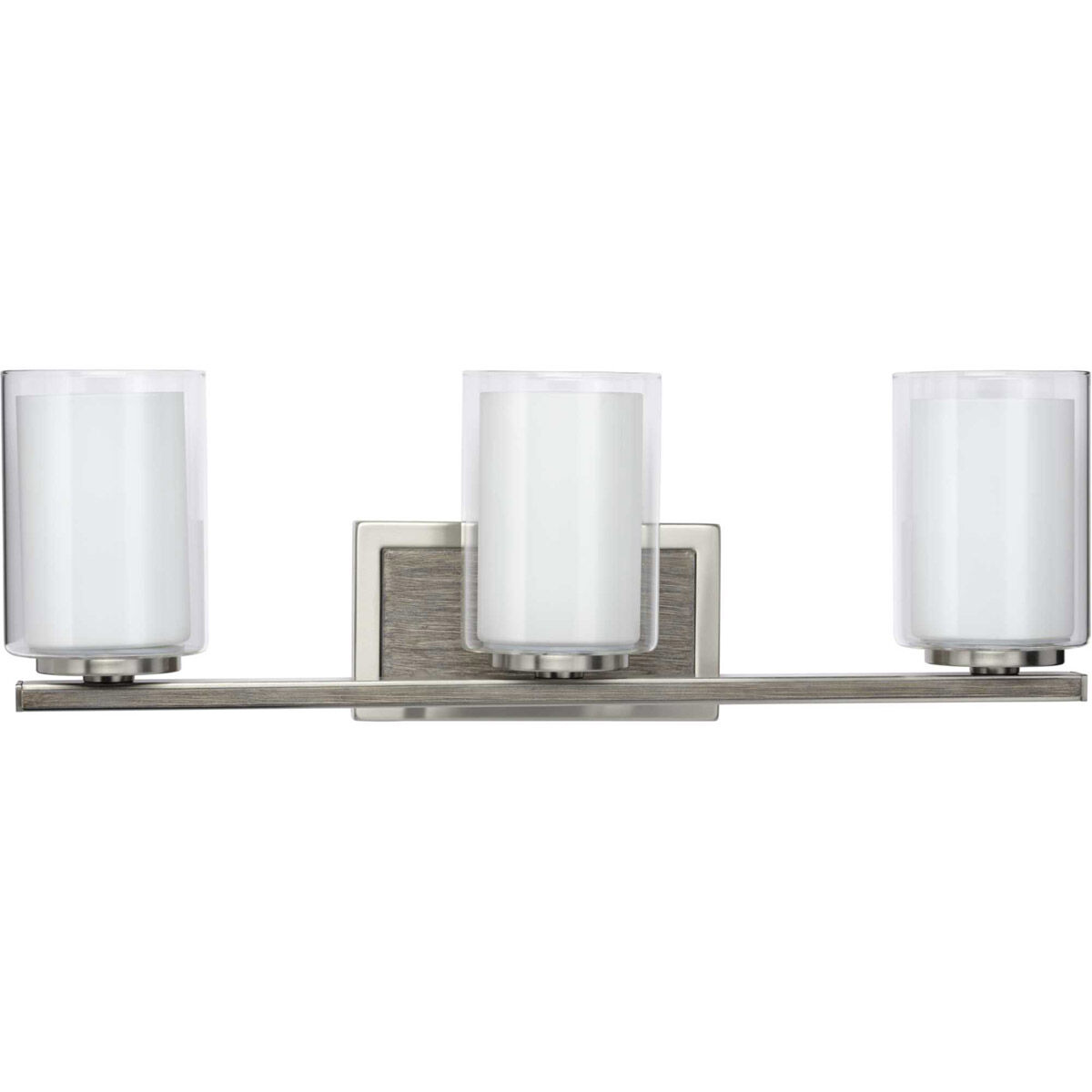 Beaches 3 Light 24 inch Brushed Nickel Bath Vanity Wall Light