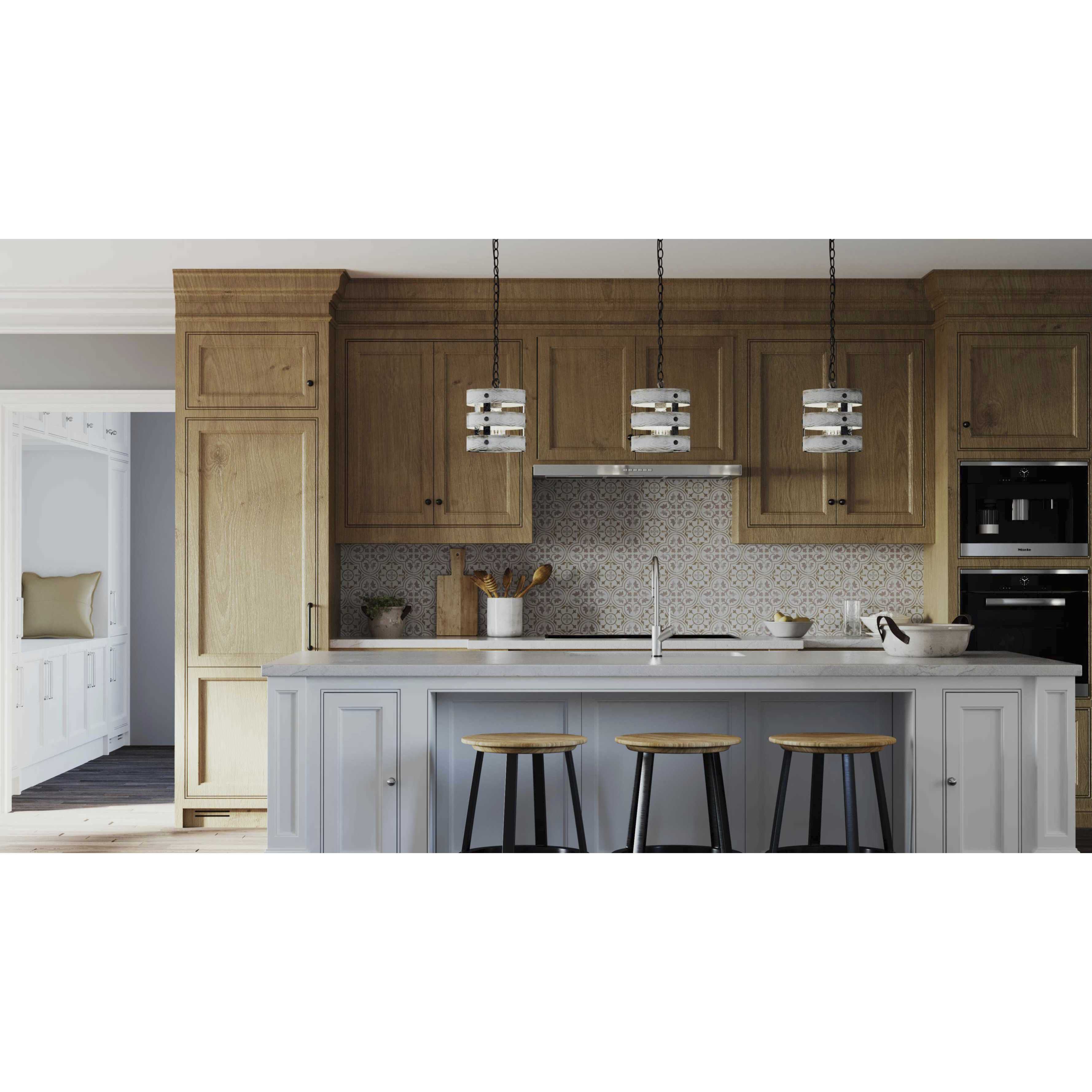 Camps Bay 1 Light 8.5 inch Galvanized Mini-Pendant Ceiling Light