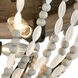 Bright 3 Light 18 inch Washed Gray with Malted Rust Flush Mount Ceiling Light