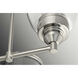 San Francisco Bay 9 Light 34 inch Brushed Nickel Chandelier Ceiling Light