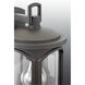 Grand Traverse Bay 1 Light 11 inch Antique Bronze Outdoor Wall Lantern