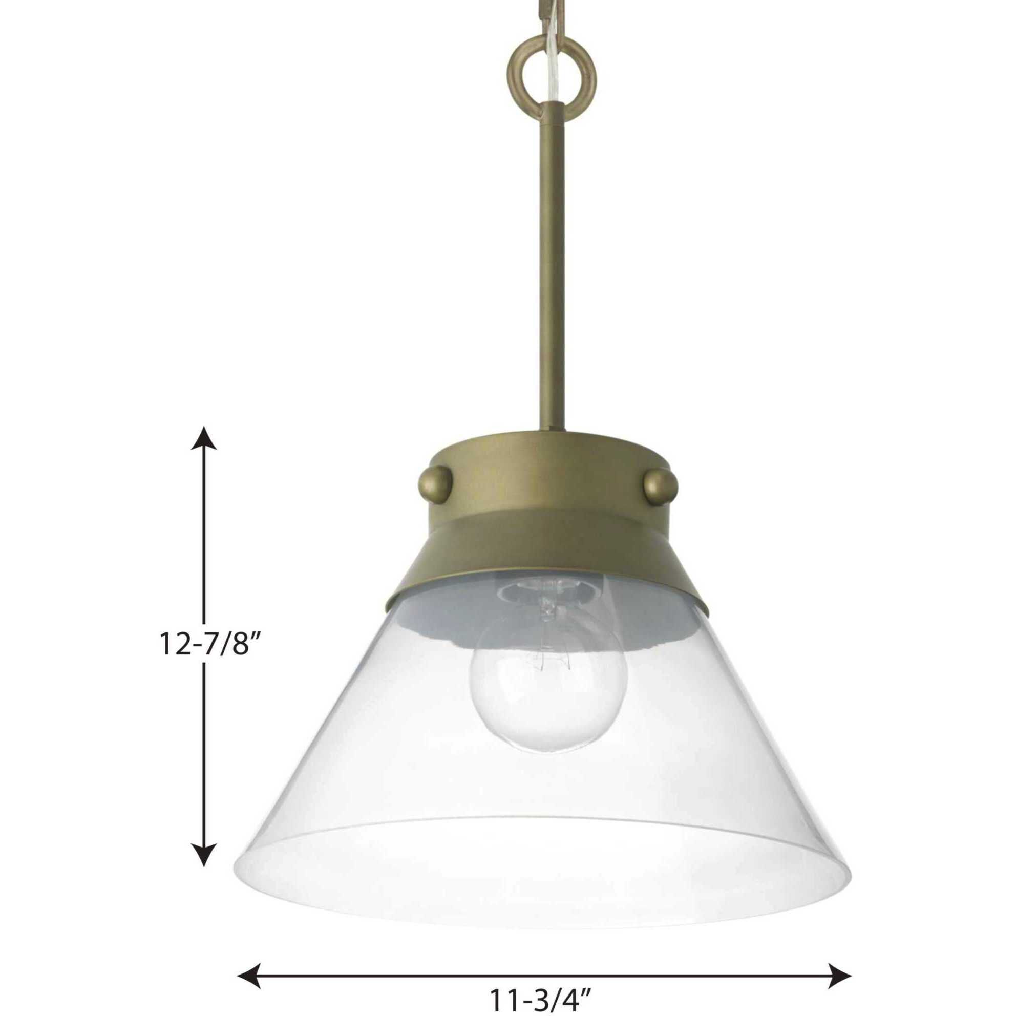 Olive Ridley 1 Light 11.75 inch Aged Brass Semi-Flush Convertible Ceiling Light, Design Series