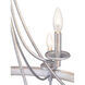 Camps Bay 9 Light 35.25 inch Galvanized Chandelier Ceiling Light