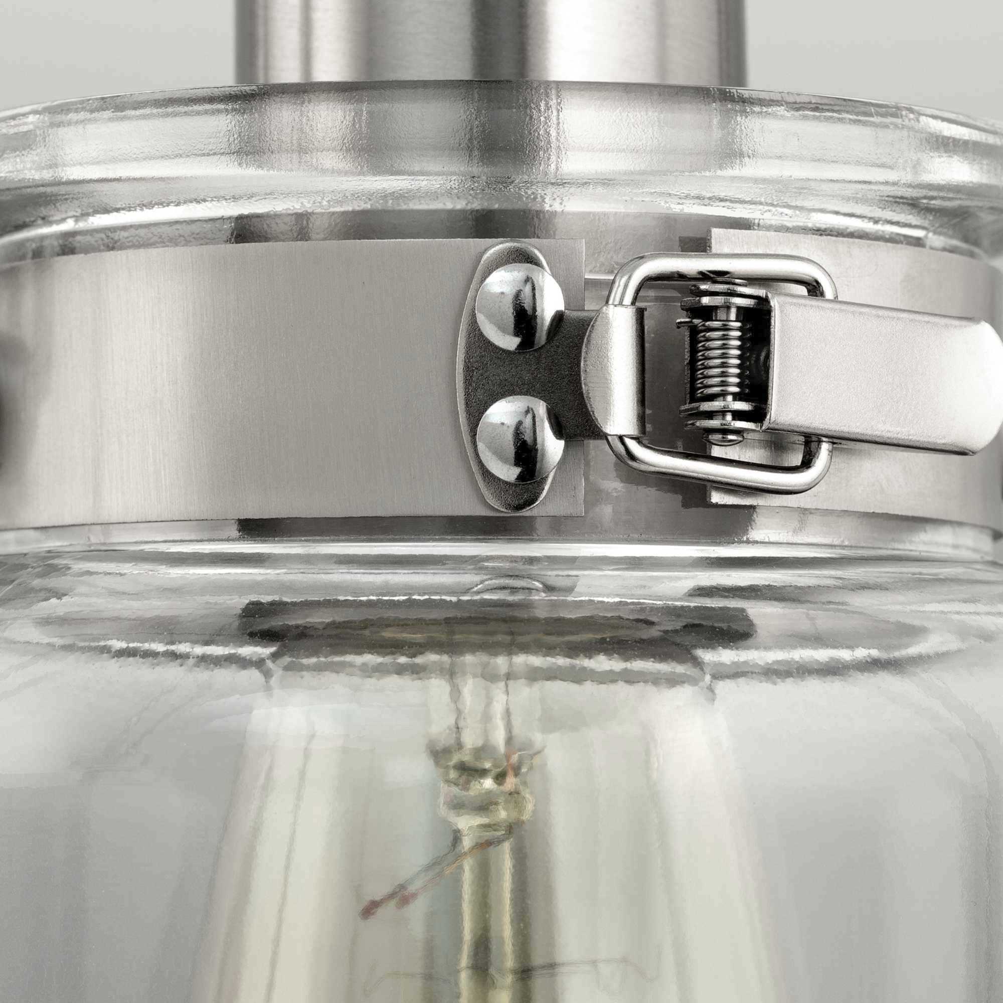 Aft 1 Light 12 inch Brushed Nickel Pendant Ceiling Light