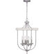 Camps Bay 4 Light 17.13 inch Galvanized Foyer Pendant Ceiling Light