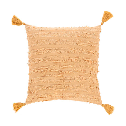 Wineglass Bay 20 X 20 inch Camel Pillow Cover