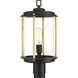 Atlantis 1 Light 18.75 inch Architectural Bronze Outdoor Post Lantern