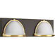 Hilo Bay LED 16.13 inch Antique Bronze Bath Vanity Wall Light, Progress LED