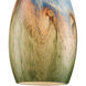 Morro Bay 1 Light 6 inch Satin Nickel with Multicolor Mini Pendant Ceiling Light