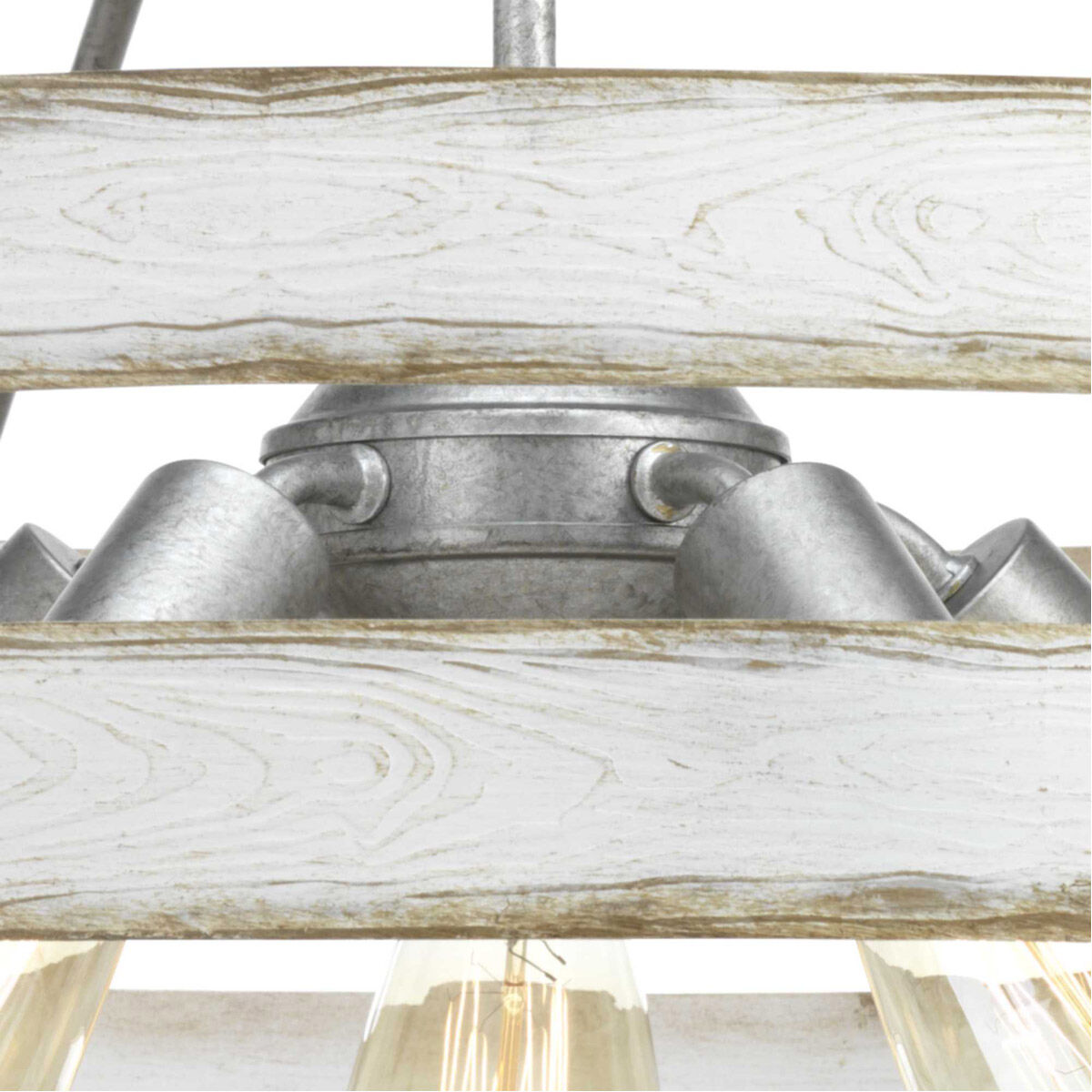 Camps Bay 5 Light 27.75 inch Galvanized Pendant Ceiling Light