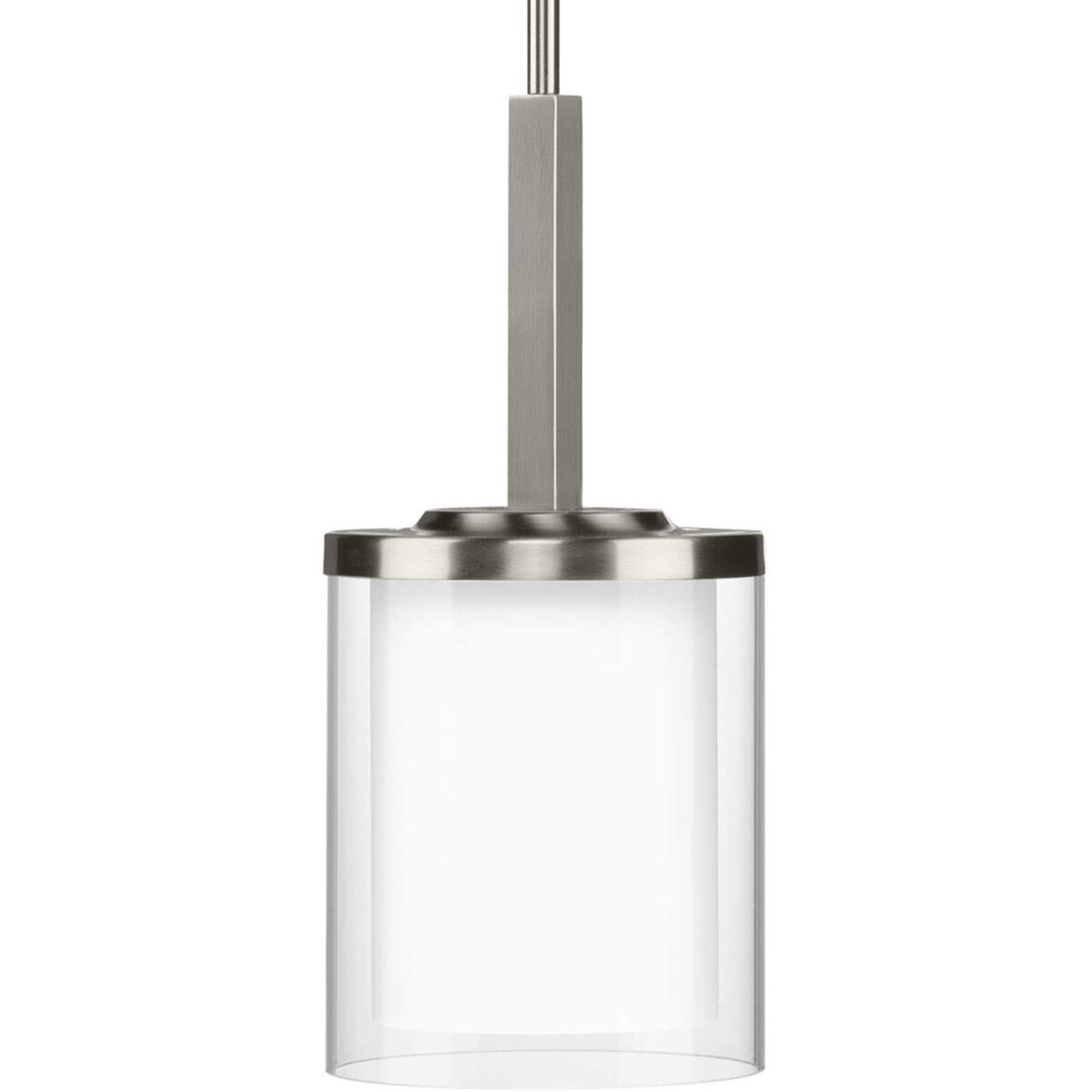 Beaches 1 Light 6.25 inch Brushed Nickel Mini-Pendant Ceiling Light