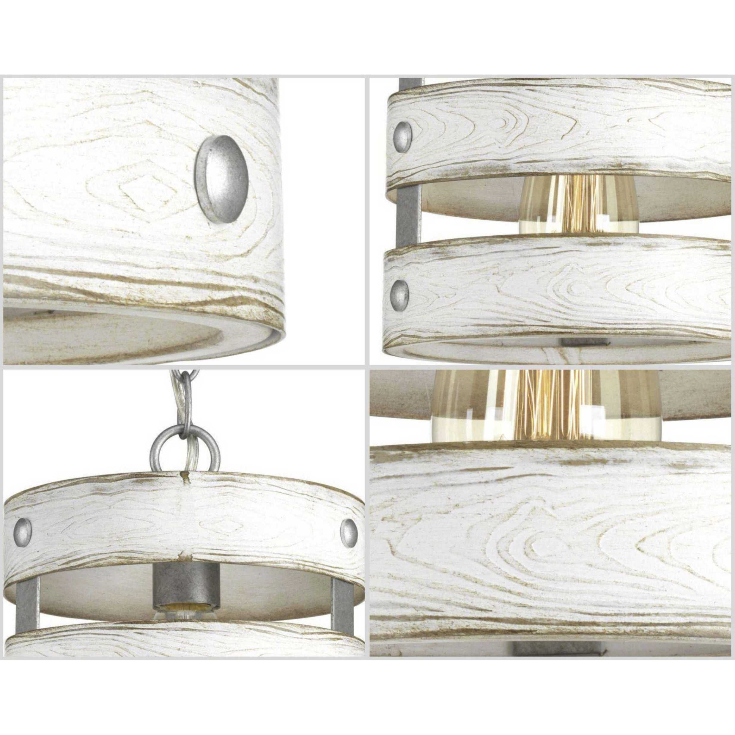 Camps Bay 1 Light 8.5 inch Galvanized Mini-Pendant Ceiling Light