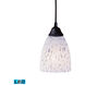 Maundays Bay LED 5 inch Dark Rust Mini Pendant Ceiling Light