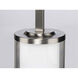 Beaches 1 Light 6 inch Brushed Nickel Mini-Pendant Ceiling Light