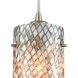Dewey Beach 1 Light 5 inch Satin Nickel Mini Pendant Ceiling Light