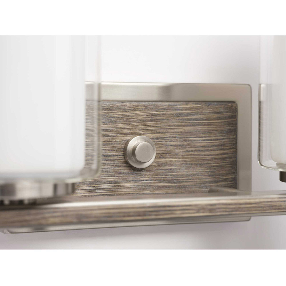 Beaches 2 Light 14 inch Brushed Nickel Bath Vanity Wall Light