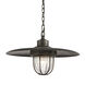 Kailua 1 Light 22 inch Aged Silver Pendant Ceiling Light