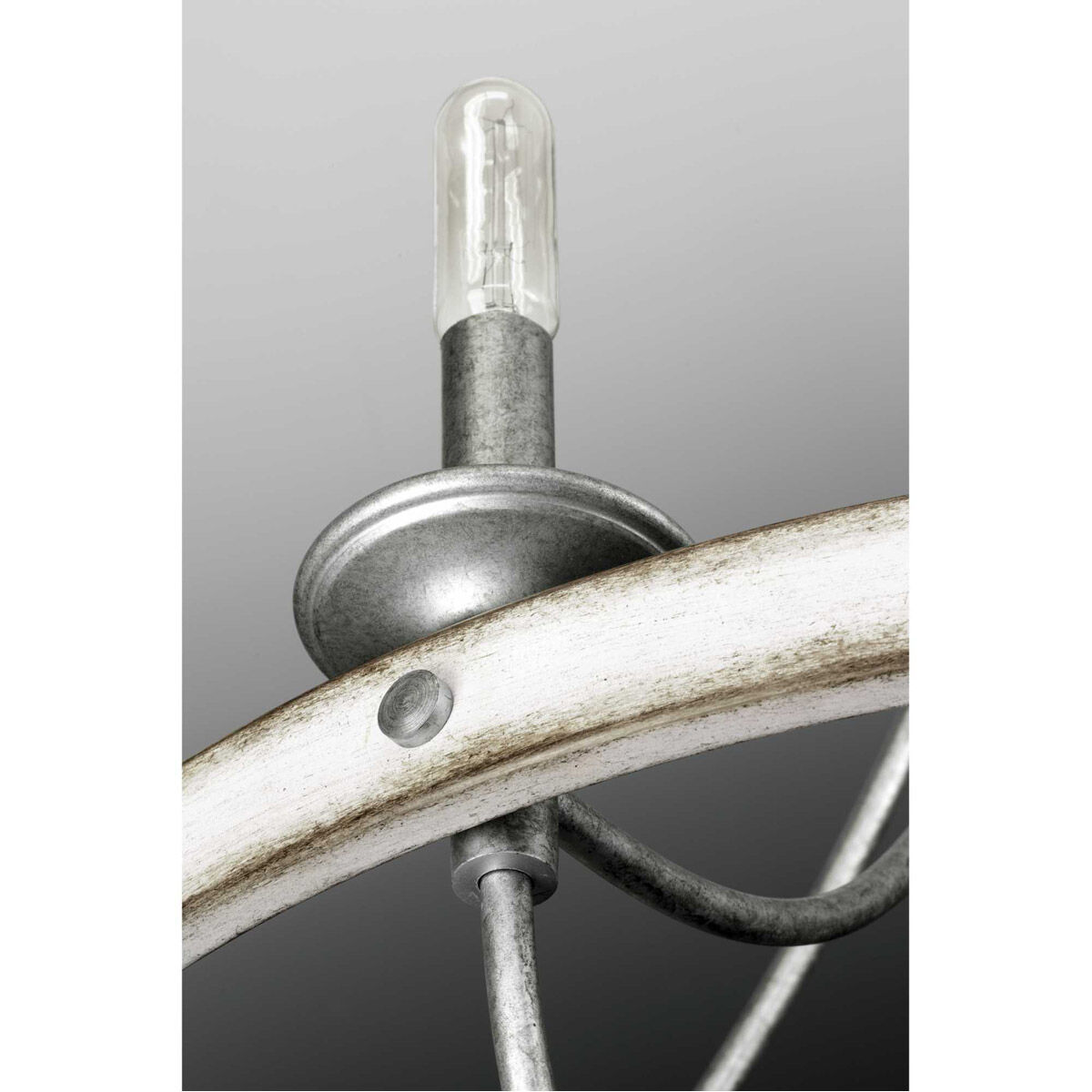 Camps Bay 9 Light 35.25 inch Galvanized Chandelier Ceiling Light