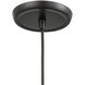 Saronic Gulf 1 Light 6 inch Oil Rubbed Bronze Mini Pendant Ceiling Light