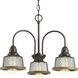 Biarritz 3 Light 20 inch Antique Bronze Chandelier Ceiling Light