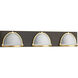 Hilo Bay LED 25.38 inch Antique Bronze Bath Vanity Wall Light, Progress LED