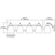 Sea of Azov 4 Light 27 inch Satin Nickel Vanity Light Wall Light