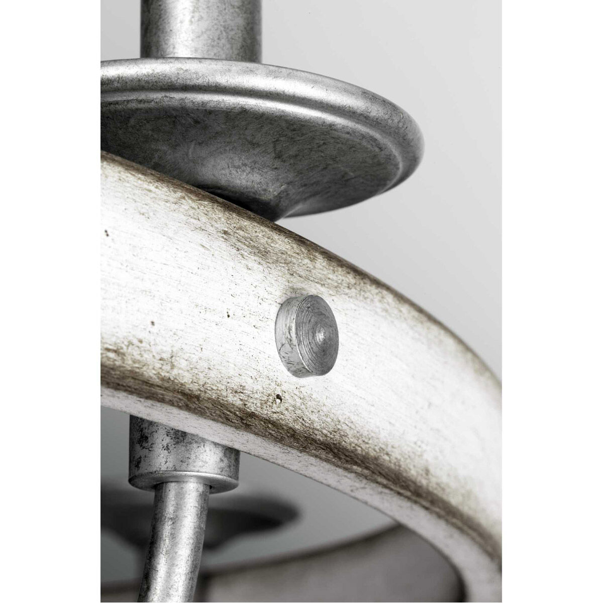 Camps Bay 9 Light 35.25 inch Galvanized Chandelier Ceiling Light