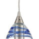 Bay of Campeche 1 Light 5 inch Satin Nickel Mini Pendant Ceiling Light
