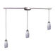 Castle 3 Light 36 inch Satin Nickel Mini Pendant Ceiling Light