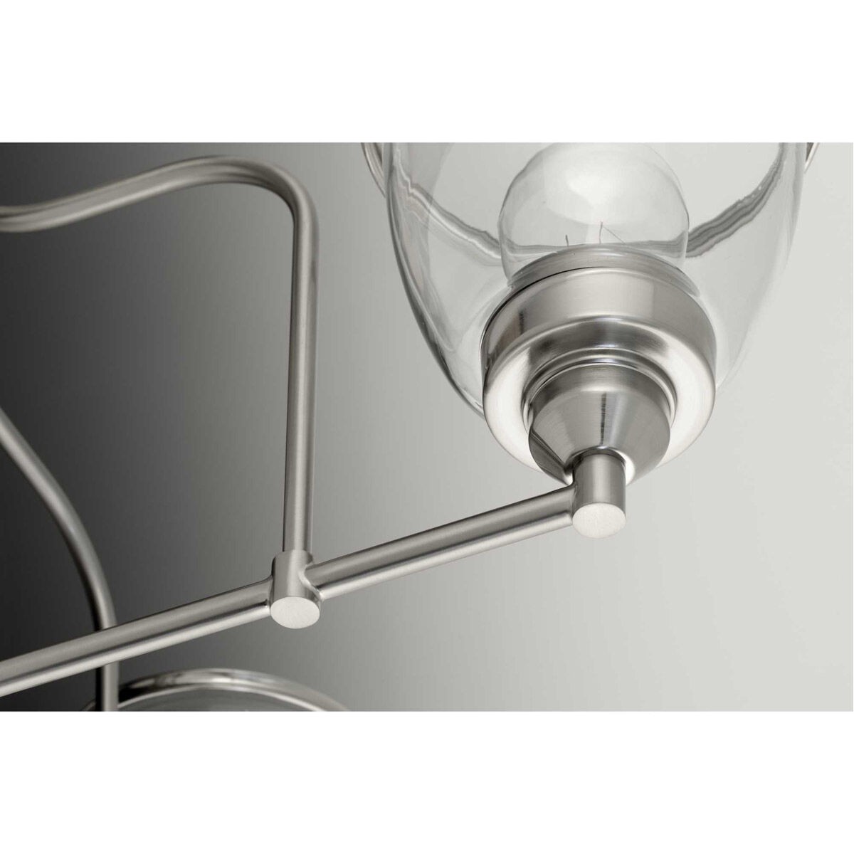 San Francisco Bay 5 Light 28 inch Brushed Nickel Chandelier Ceiling Light