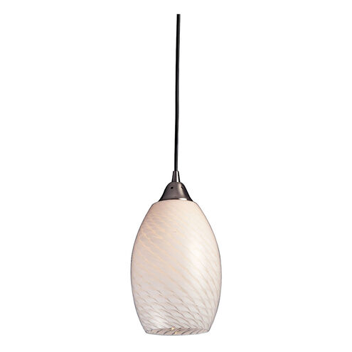 Block Island 1 Light 6 inch Satin Nickel Multi Pendant Ceiling Light, Configurable